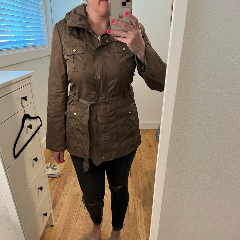Ellen Tracy Chic Rain Jacket
